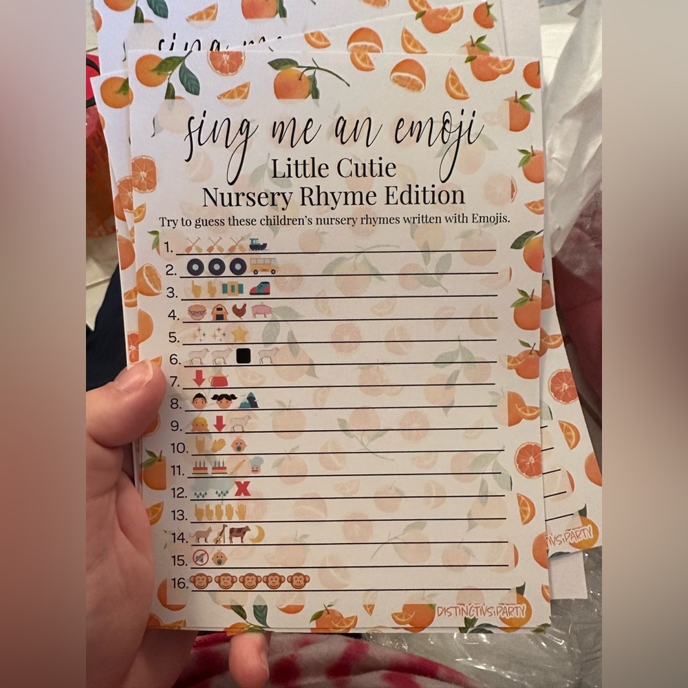 A little cutie is on the way baby shower decorations